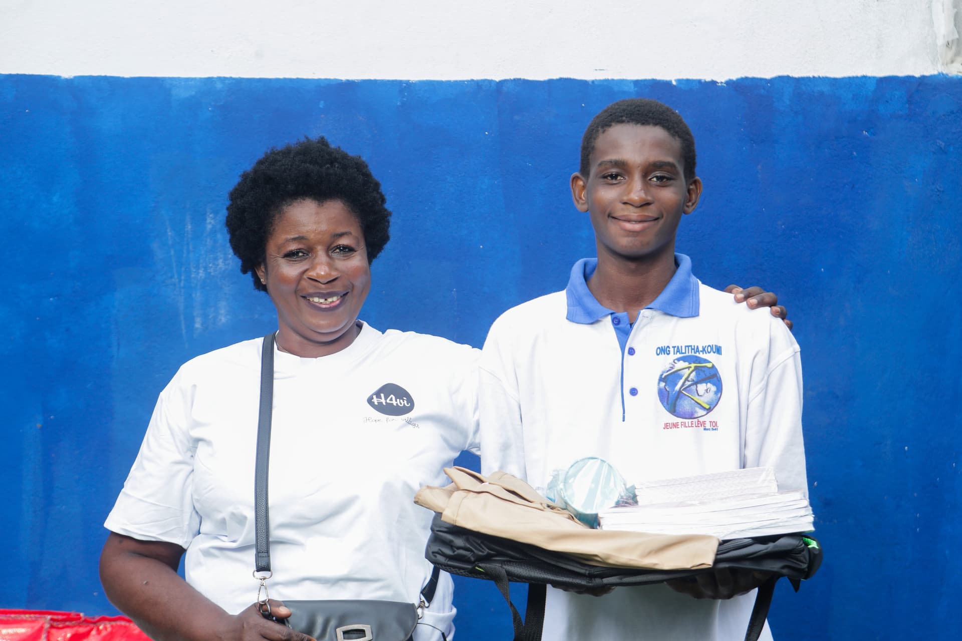 Gift to Orphanage Talitha Koumi, Bonoua, Ivory Coast